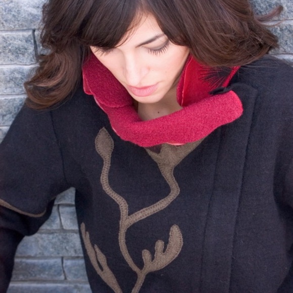 Anthropologie Jackets & Blazers - Anthropologie CoVelo felted wool Poppy jacket